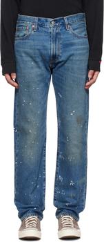 商品Blue 551 Z Authentic Straight Jeans图片