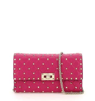 加拿大valentino包, Valentino | Valentino Garavani Rockstud Spike Chained Shoulder Bag商品图片 