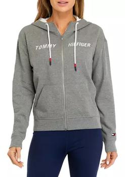 Tommy Hilfiger | Women's Zip up Hoodie with Embroidered Logo商品图片,