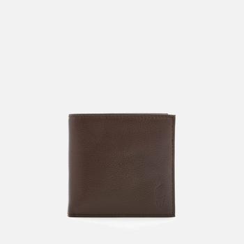 推荐Polo Ralph Lauren Men's Coin Pocket Leather Wallet - Brown商品