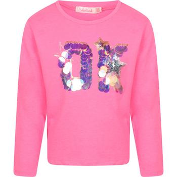 推荐Ok sequin embellishment long sleeved t shirt in pink商品