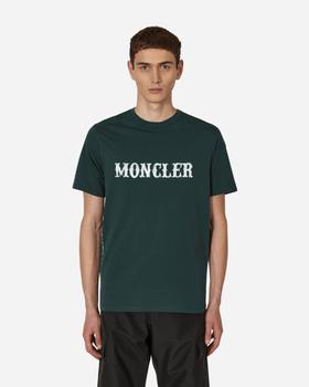 推荐7 Moncler FRGMT Hiroshi Fujiwara Logo T-Shirt Green商品