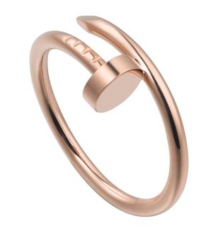 卡地亚戒指是什么牌子, Cartier | Small Rose Gold Juste Un Clou Ring商品图片 