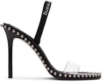 alexander wang鞋真假, Alexander Wang | Black Nova High Heeled Sandals商品图片 