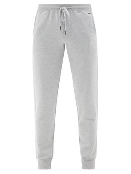 商品Hanro | Drawstring cotton-blend jersey pyjama trousers,商家MATCHESFASHION,价格¥392图片