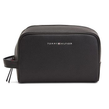 Tommy Hilfiger | Tommy Hilfiger Essential Metal Logo Washbag - Black商品图片,