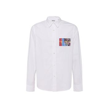 推荐Kenzo Graphic Printed Long-Sleeved Shirt商品