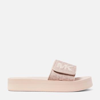 推荐MICHAEL Michael Kors Women's Mk Platform Slide Sandals - Soft Pink/Fawn商品