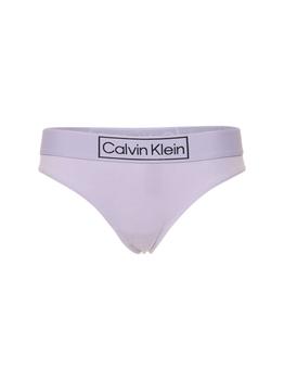 美国ck内裤女, Calvin Klein | Logo Cotton Blend Thong商品图片 额外8.5折, 额外八五折