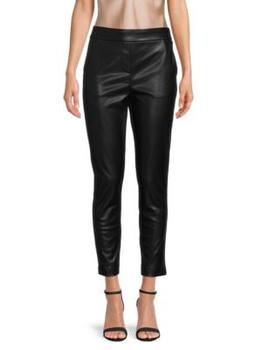 Calvin Klein | Faux Leather Pants商品图片,6折
