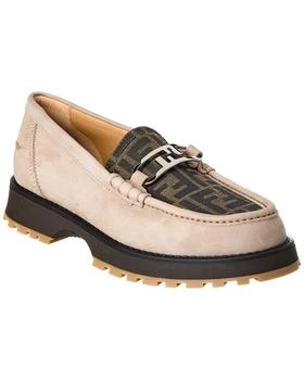 Fendi | FENDI O'Lock FF Leather Loafer 8折, 独家减免邮费