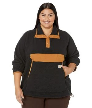 Carhartt | Plus Size Fleece 1/4 Snap Front Jacket 