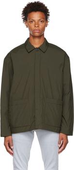 FRAME | Green Puffy Workwear Jacket商品图片,6折
