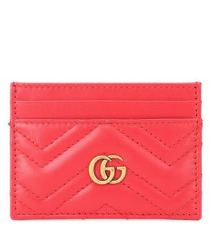 Gucci | GG Marmont leather card holder商品图片,