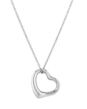 商品Open Heart Pendant Necklace in 14K White Gold, 18" - 100% Exclusive,商家Bloomingdale's,价格¥7154图片
