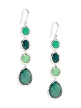 Ippolita | Sterling Silver, Mother Of Pearl & Clear Quartz Rock Candy® Drop Earrings,商家Saks OFF 5TH,价格¥5222