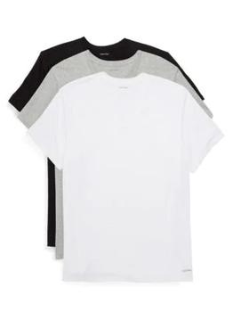 商品 Calvin Klein三件套V领棉质T恤图片