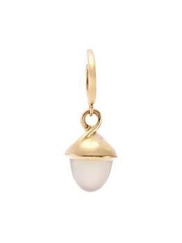 商品Tamara Comolli | Mikado 18K Rose Gold & Sand Moonstone Acorn Pendant,商家Saks Fifth Avenue,价格¥7155图片