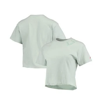 League Collegiate Wear | Women's Green Oregon Ducks Chain Stitch Clothesline Crop Top,商家Macy's,价格¥224