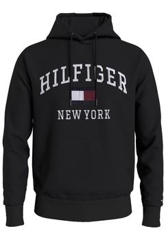 Tommy Hilfiger | Tommy Hilfiger Modern Varsity Hoodie Zwart Mwomw28173 BDS商品图片,满$175享8.9折, 满折