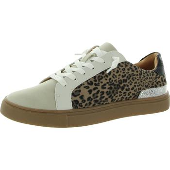 推荐Dolce Vita Womens Abigale Leopard Print Low Casual and Fashion Sneakers商品