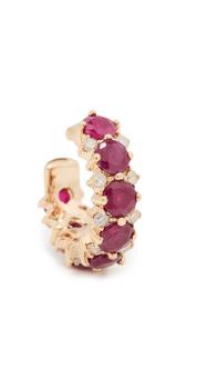 商品Adina Reyter | Adina Reyter Amalfi 红宝石和钻石耳骨夹,商家Shopbop,价格¥9172图片