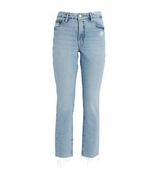 Good American | Classic High-Rise Straight Jeans商品图片,独家减免邮费