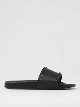 推荐Valentino Garavani Rockstud slides in rubber with studs商品