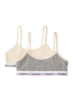 ck内衣, Calvin Klein | Girls 7-16 2 Pack of Training Bras商品图片 4折×额外8.5折, 额外八五折