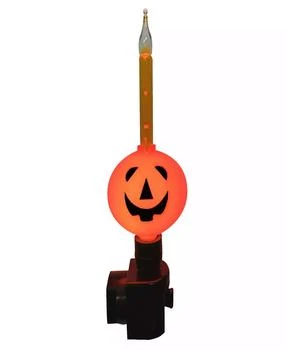 Northlight | 6.5" Jack O' Lantern Halloween Plug-In Bubble Night Light,商家Macy's,价格¥412