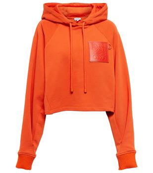 Loewe | Exclusive to Mytheresa – Cropped cotton hoodie商品图片,