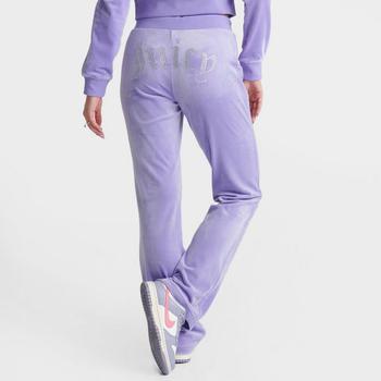 Juicy Couture | Women's Juicy Couture OG Big Bling Velour Track Pants商品图片,6.5折