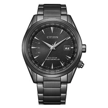 Citizen | Perpetual World Time GMT Eco-Drive Black Dial Men's Watch CB0275-83E 满$75减$5, 满减