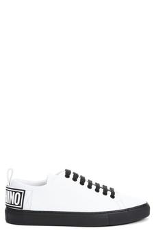 推荐Moschino Logo-Patch Lace-Up Sneakers商品