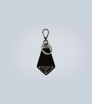 Prada | Leather key ring with logo,商家MyTheresa HK,价格¥3483