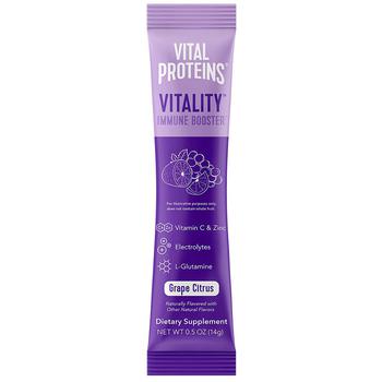 商品Vital Proteins | Vitality Immune Booster Grape Citrus,商家Walgreens,价格¥179图片