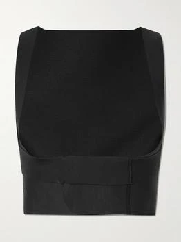 SKIMS | Skims Body “posture Trainer Vest” 体态矫正马甲 （颜色：onyx）,商家NET-A-PORTER,价格¥725