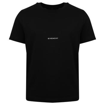 商品Givenchy | Small Logo Print Black T Shirt,商家Designer Childrenswear,价格¥468图片