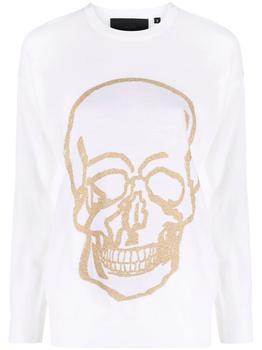 product skull-print jumper - women image