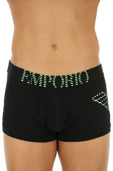 时尚阿玛尼内裤男装, Emporio Armani | EMPORIO ARMANI 男黑色男士内裤 111866-4A725-00020商品图片 5.7折, 独家减免邮费