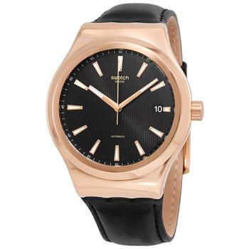 Swatch | Sistem Rosee Automatic Black Dial Unisex Watch YIG400商品图片,7.3折