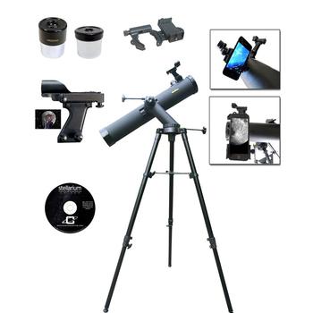 商品Cassini | 800mm X 90mm Astronomical Tracker Mount Telescope and Smartphone Adapter,商家Macy's,价格¥2766图片