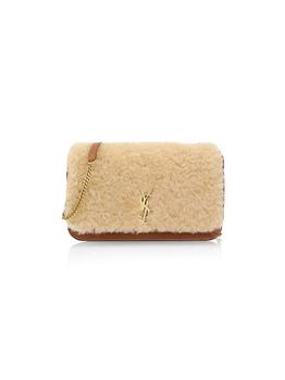 ysl包评价, Yves Saint Laurent | Monogram Shearling Phone Holder-On-Strap商品图片 