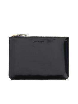 Comme des Garcons | Comme des Garçons Wallet Logo Embossed Zipped Pouch商品图片,7.4折