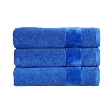 Christy | Prism bath sheet blue velvet,商家Harvey Nichols,价格¥305