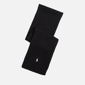 商品Polo Ralph Lauren Men's Pima Cotton Scarf - Polo Black图片