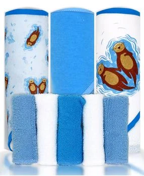 Tendertyme | Baby Boys and Baby Girls 8 Piece Hooded Bath Towel and Wash Cloth Set,商家Macy's,价格¥221