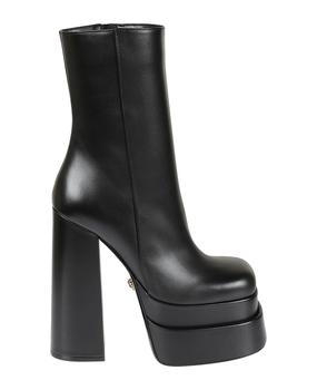 Versace | Side Zipped Wedge Boots商品图片,7.5折
