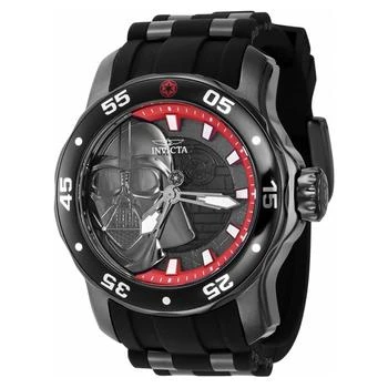 Invicta | Invicta Men's Quartz Watch - Star Wars Darth Vader Steel and Rubber strap | 40358,商家My Gift Stop,价格¥656