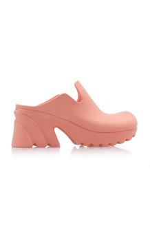 推荐Bottega Veneta - Women's Rubber Flash Mules - Pink - Moda Operandi商品